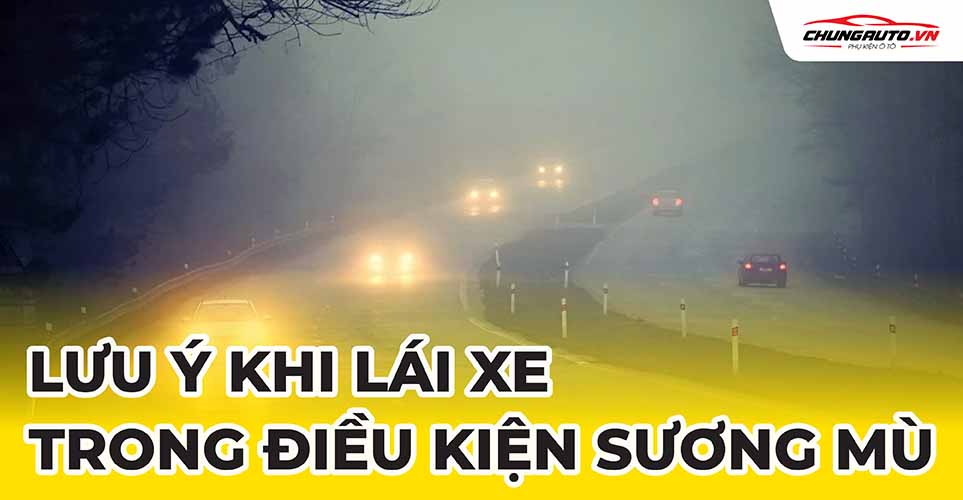 Lái xe trong điều kiện sương mù