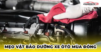 Mẹo vặt giúp bảo dưỡng xe ôtô mùa đông