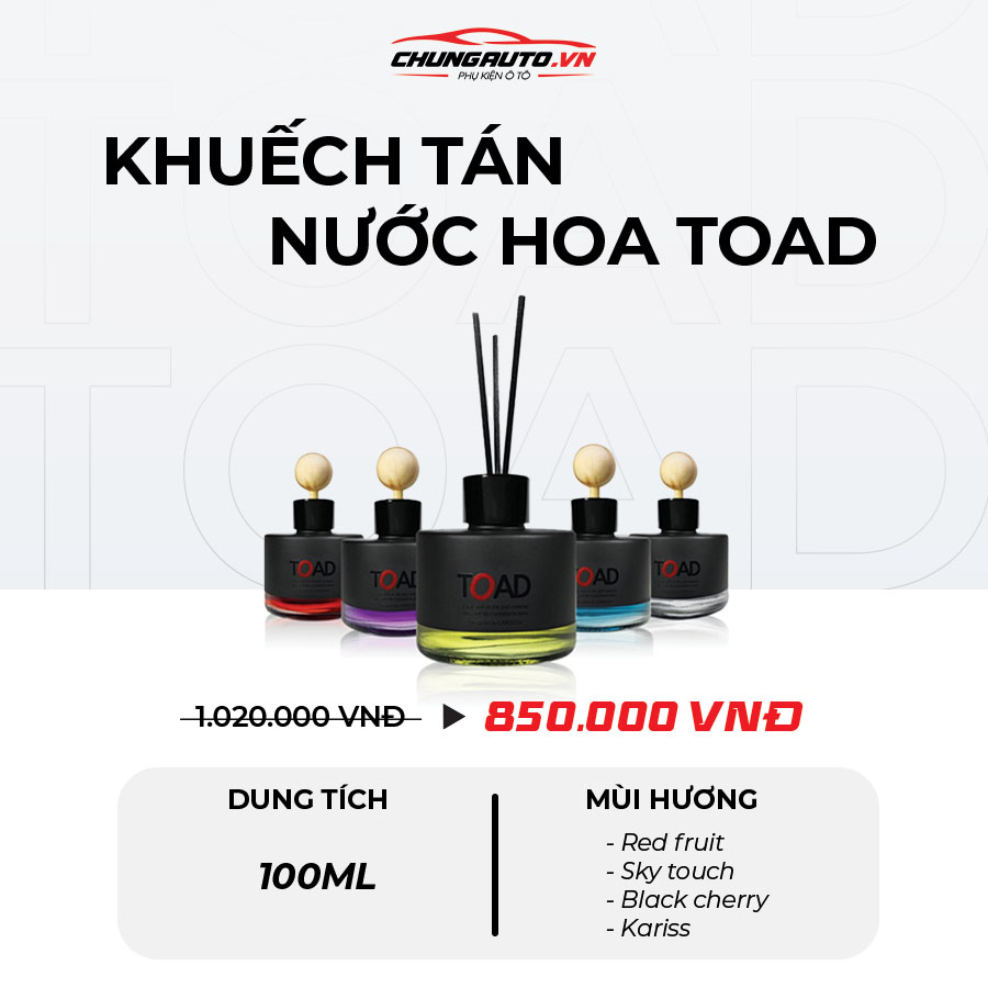 Báo  giá nước hoa Toad 1000ml