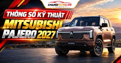 Đây là thông số Pajero 2027 (Thông số Mitsubishi Pajero 2027)
