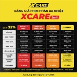 Phim cách nhiệt ô tô cao cấp X-Care_1 