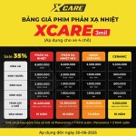 Phim cách nhiệt ô tô cao cấp X-Care_13 