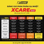 Phim cách nhiệt ô tô cao cấp X-Care_12 