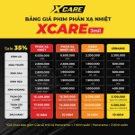 Phim cách nhiệt ô tô cao cấp X-Care_1 