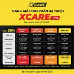 Phim cách nhiệt ô tô cao cấp X-Care_3 