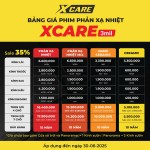 Phim cách nhiệt ô tô cao cấp X-Care_1 