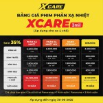 Phim cách nhiệt ô tô cao cấp X-Care_2 