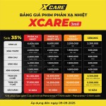 Phim cách nhiệt ô tô cao cấp X-Care_1 