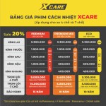 Phim cách nhiệt ô tô X-Care_1 