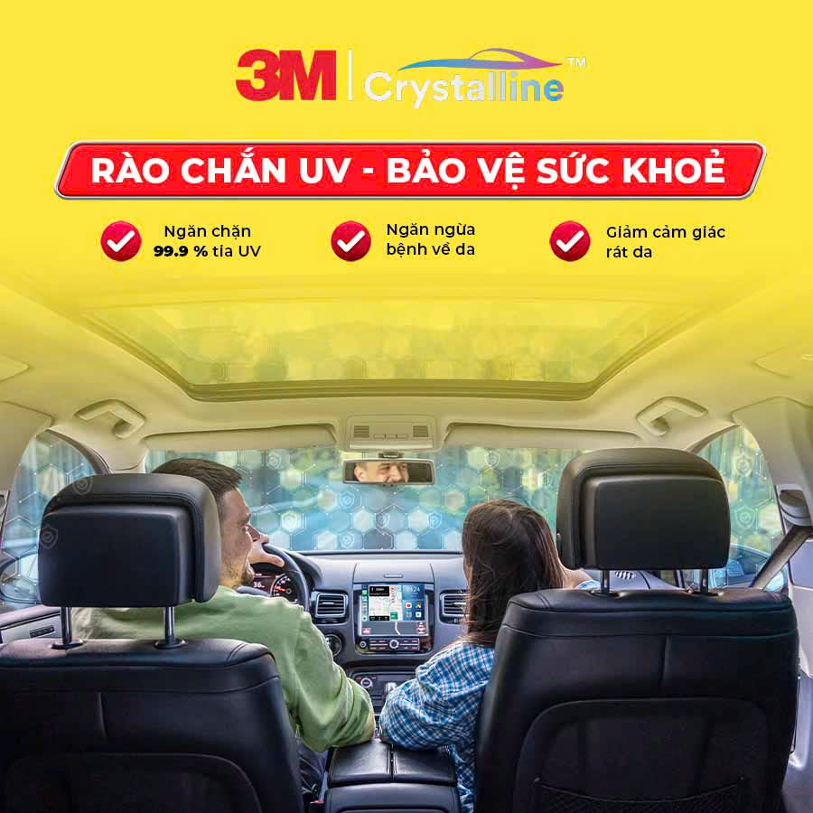 Phim cách nhiệt ngăn tia UV bảo vệ sức khỏe