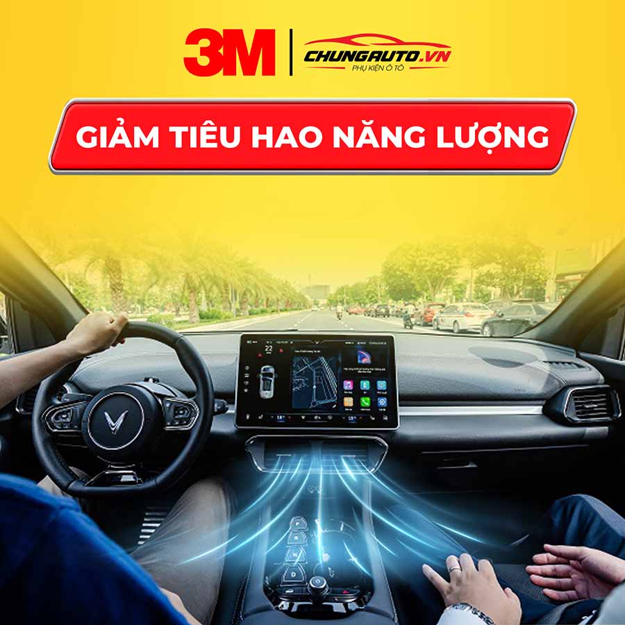 Phim cách nhiệt 3M giúp giảm tiêu hao năng lượng