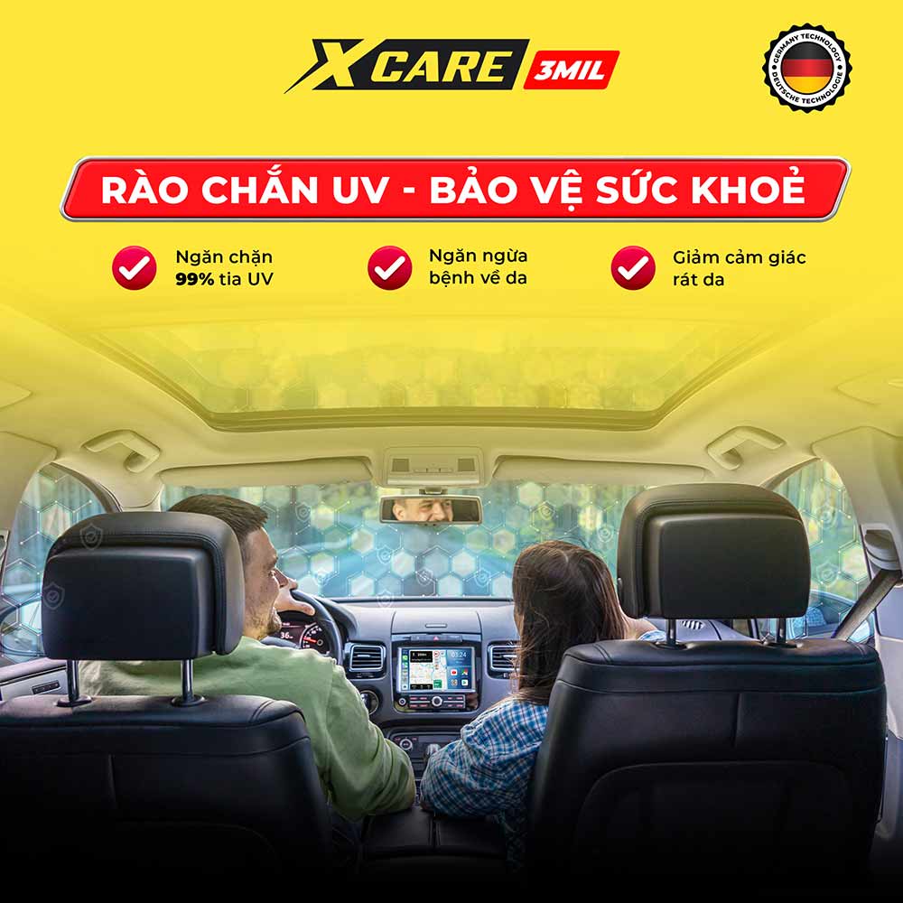 Phim cách nhiệt xcare tiết kiệm điện năng