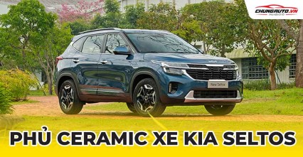 Phủ Ceramic cho xe Kia Seltos 2020 - 2024