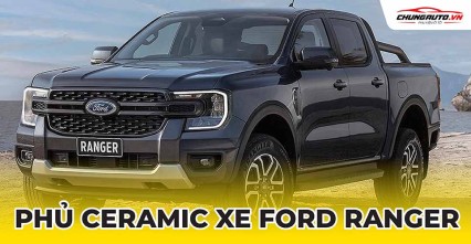 Phủ Ceramic cho xe Ford Ranger 2020 - 2024