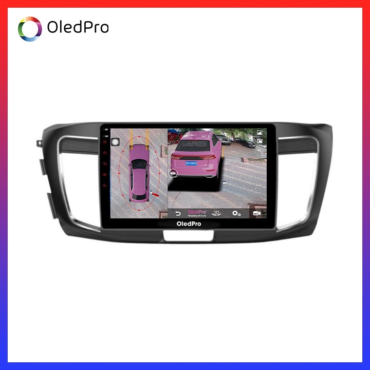 Màn hình DVD Android xe Honda Accord 2014-2016 Oledpro X5s tích hợp Camera 360 quan sát toàn cảnh phiên bản 2020 X5s
