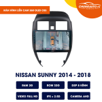 DVD Android tặng camera 360 Oled C8s  cho Nissan-Sunny-2014-2018 || Quan sát toàn cảnh, hạn chế va chạm, lái xe an toàn C8s_0 