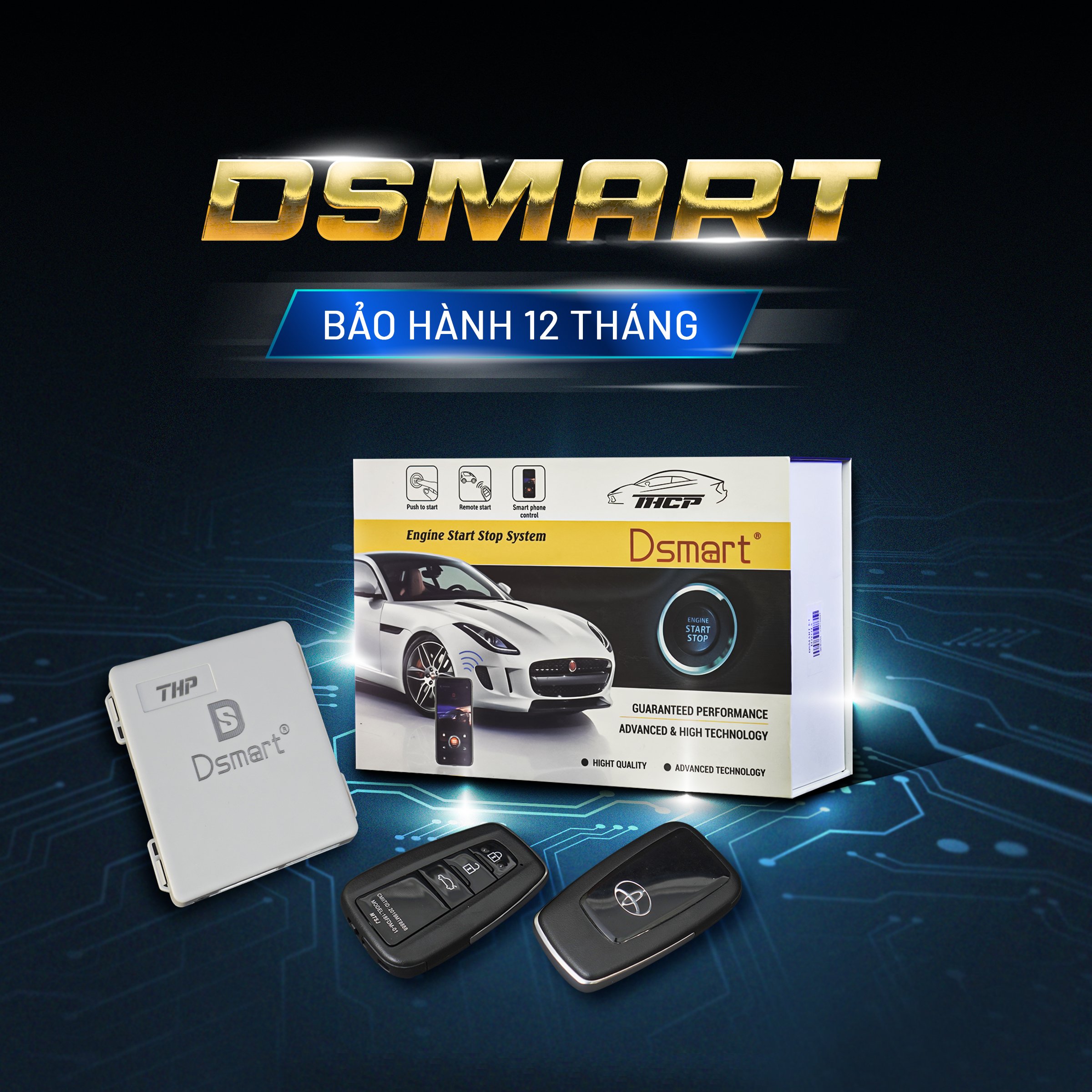 Smartkey Ô Tô DSmart - Chìa Khóa Thông Minh Thế Hệ Mới
