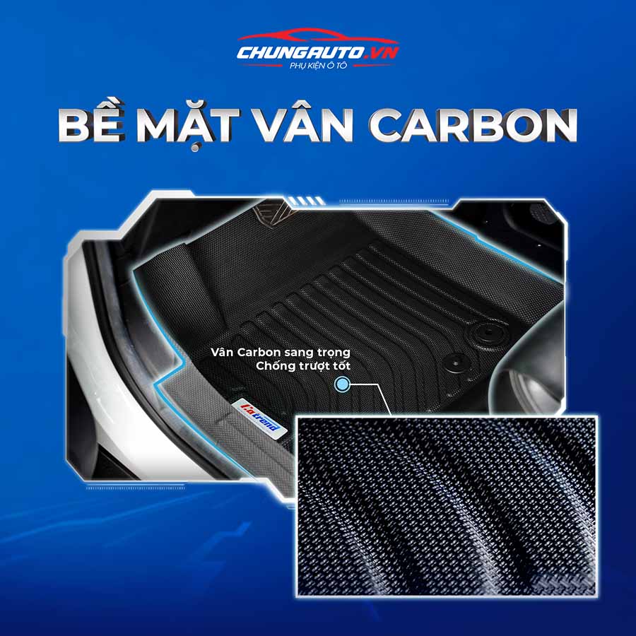 Thảm lót sàn Catrend phủ vân carbon