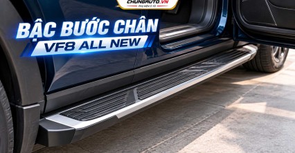 Độ Bậc Bước Chân VF8 All New Giúp Lên Xuống Dễ Dàng
