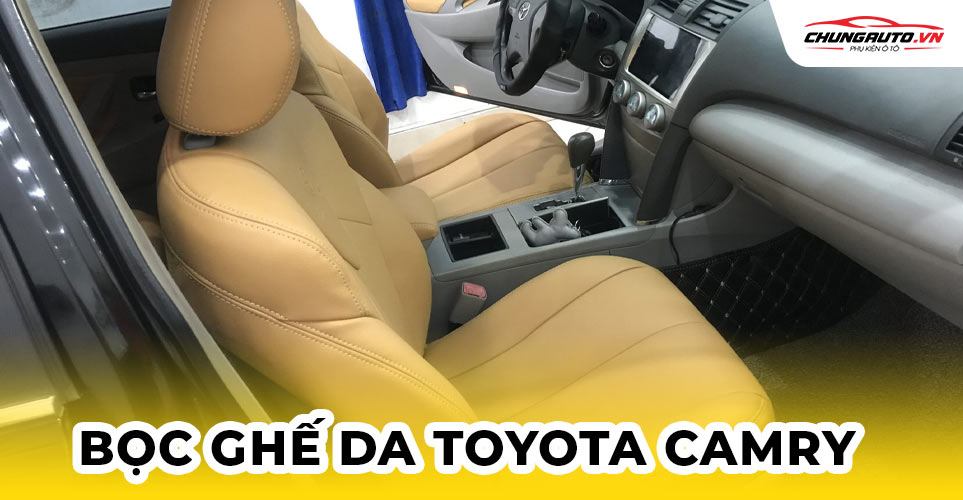 bọc ghế da xe toyota camry