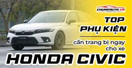 Tổng hợp phụ kiện độ xe Honda Civic 2023 - 2024