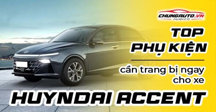 Tổng hợp phụ kiện độ xe Hyundai Accent 2022 - 2024