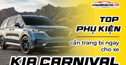 Tổng hợp phụ kiện độ xe Kia Carnival 2022 - 2024