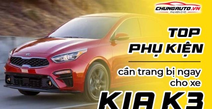 Tổng hợp phụ kiện độ xe Kia K3 2022 - 2023