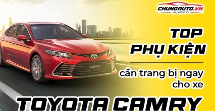 Tổng hợp phụ kiện độ xe Toyota Camry 2022 - 2024