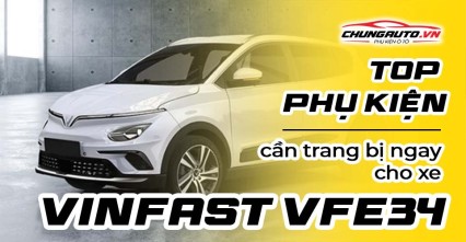 Tổng hợp phụ kiện độ xe Vinfast VFe34