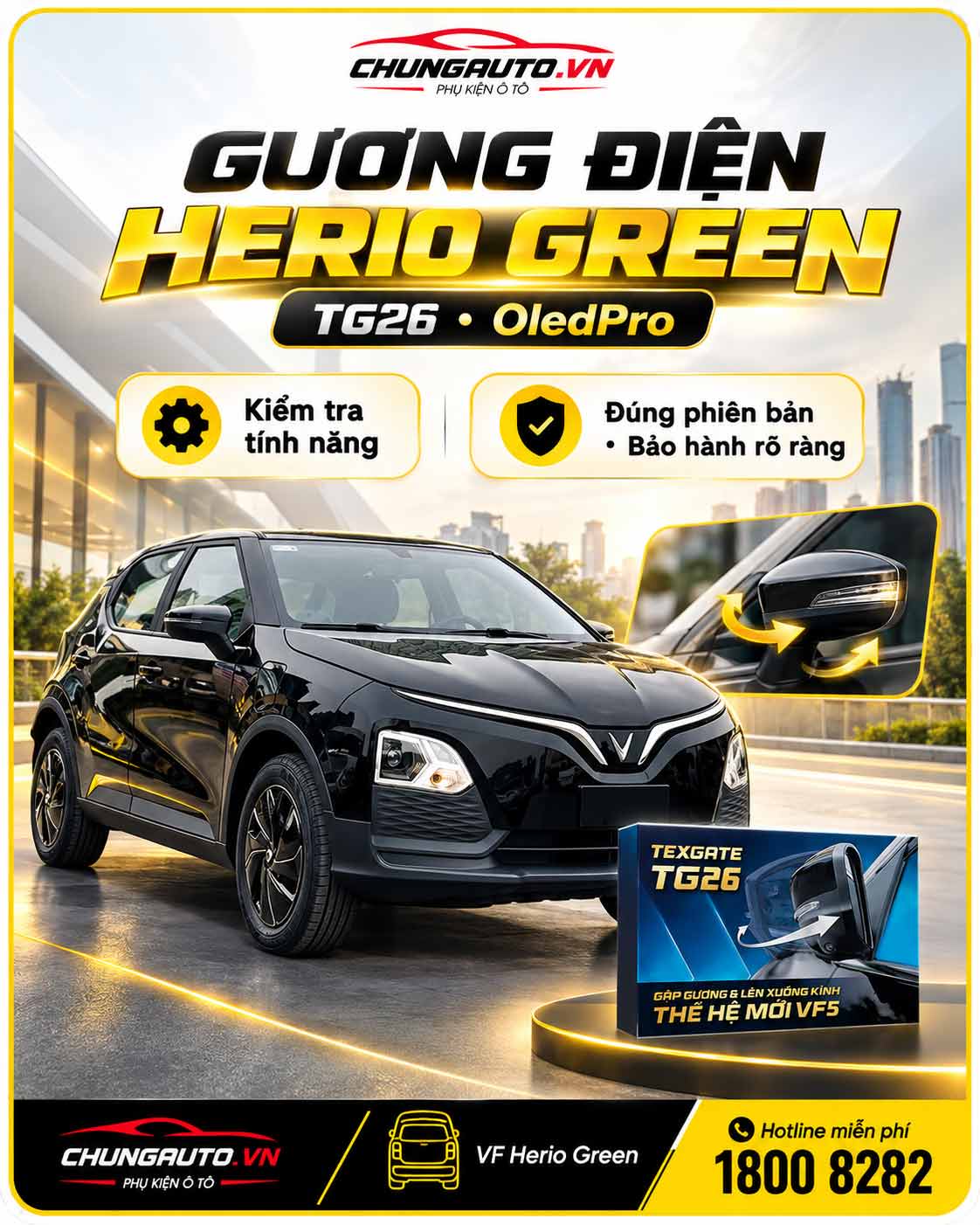 2 ma guong dien phu hop cho herio