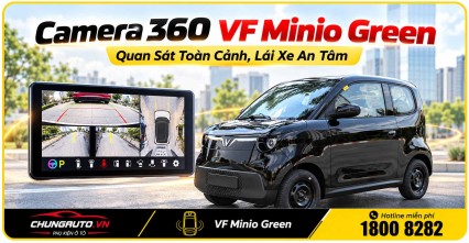 Camera 360 VF Minio Green: Quan Sát Toàn Cảnh, Lái Xe An Tâm