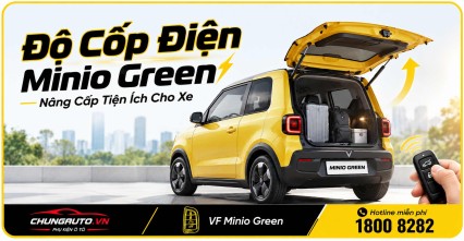 Độ Cốp Điện Minio Green – Nâng Cấp Tiện Ích Cho Xe