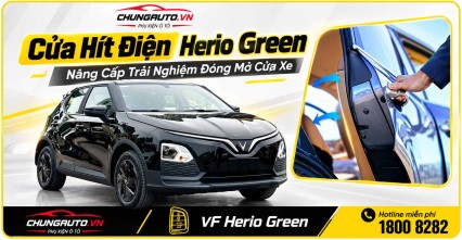 Cửa Hít Điện Herio Green – Nâng Cấp Trải Nghiệm Đóng Mở Cửa Xe