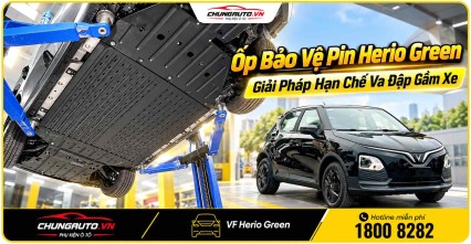Ốp Bảo Vệ Pin Herio Green – Giải Pháp Hạn Chế Va Đập Gầm Xe