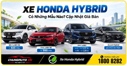 Xe Honda Hybrid Có Những Mẫu Nào? Cập Nhật Giá Bán
