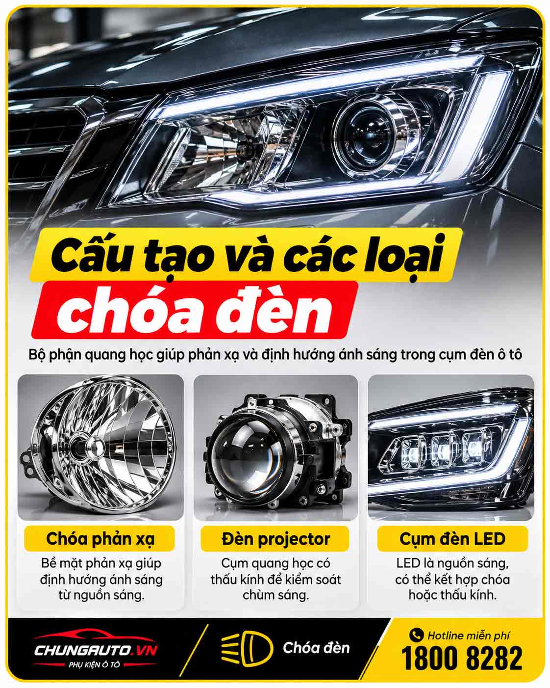 Cau tao cua choa den