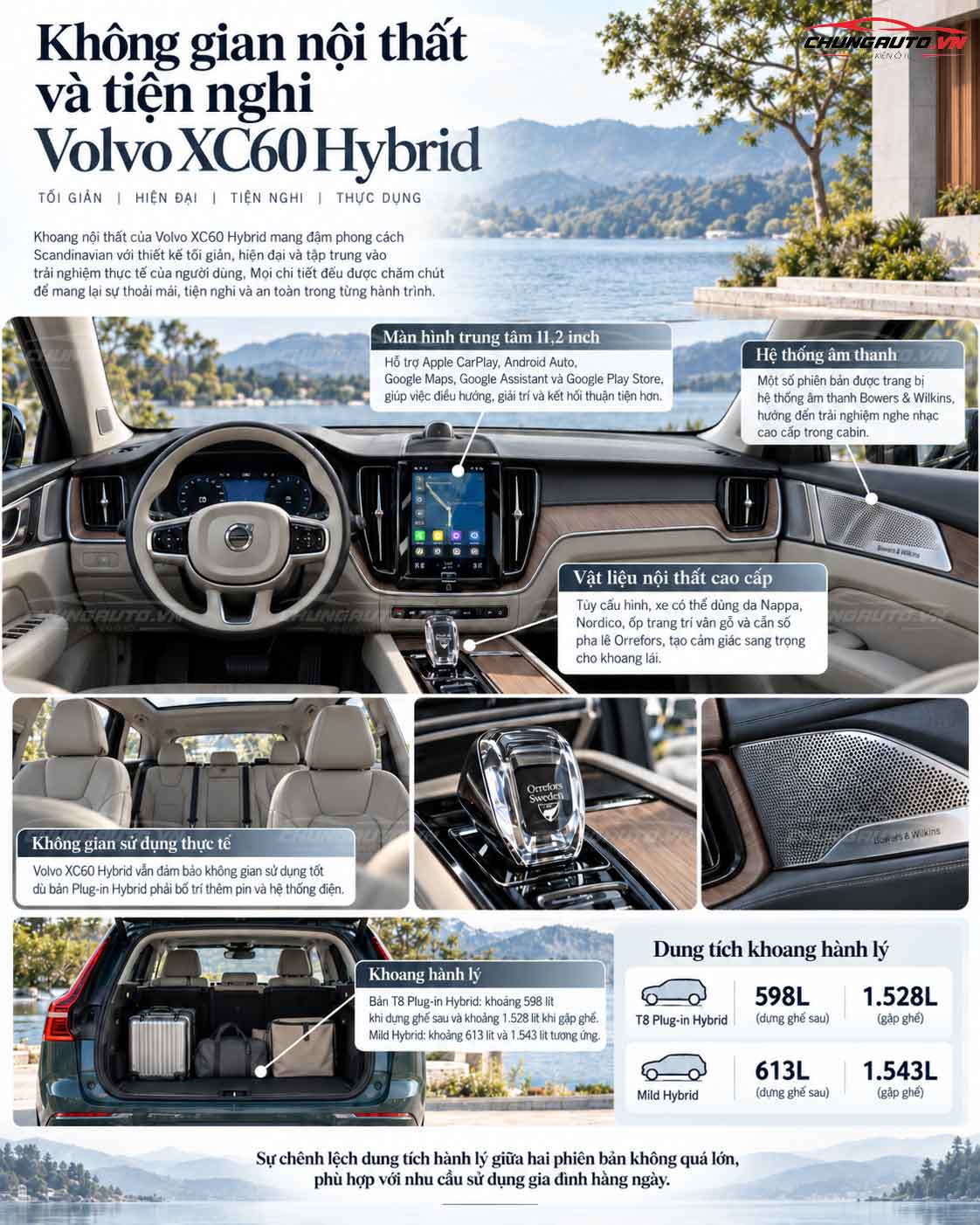 khong-gian-noi-that-va-tien-nghi-volvo-xc60-hybrid