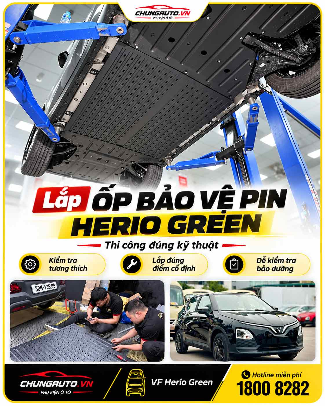 Lap dat op bao ve pin herio
