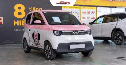 Độ Minio Mickey Hồng: Bản Độ VinFast Minio Green Đẹp