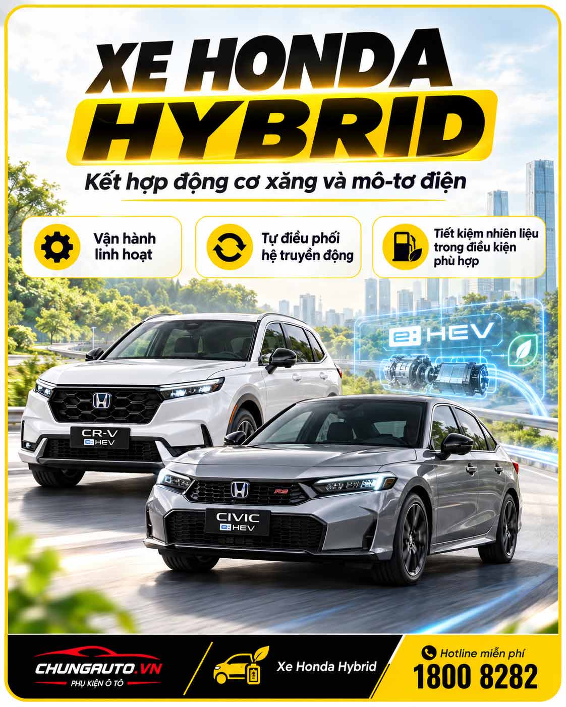 Xe Honda Hybrid