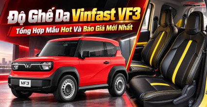 Ghế Da VF3 Đẹp, Tổng Hợp Mẫu Hot Và Báo Giá Mới Nhất