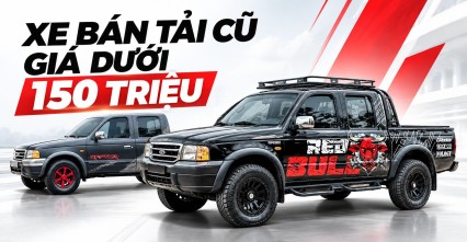 Xe bán tải cũ giá dưới 150 triệu liệu còn mẫu nào đáng mua?