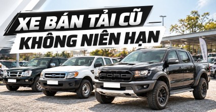 Xe bán tải cũ không niên hạn: Hiểu đúng, chọn đúng và mua an toàn