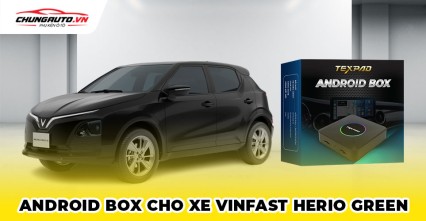 Android box cho xe Vinfast Herio Green