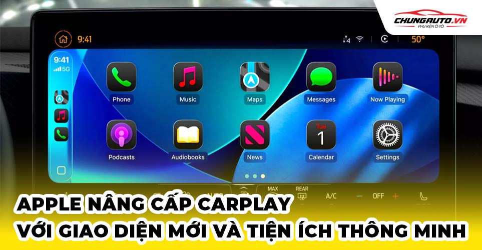Apple nâng cấp Carplay