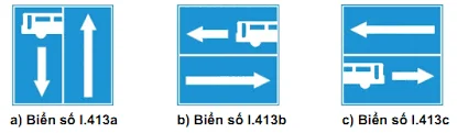 biển báo có đường dành cho ô tô khách