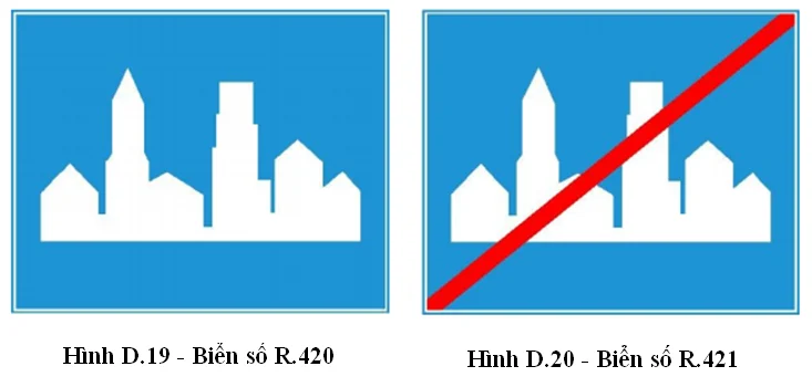 Biển bắt đầu khu đông dân và hết khu đông dân cư 