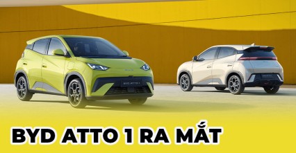 BYD Atto 1 ra mắt | Thiết kế nội ngoại thất, thông số kỹ thuật, giá bán