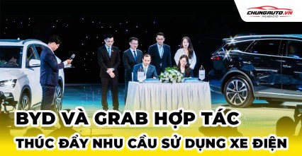 BYD và Grab hợp tác thúc đẩy nhu cầu sử dụng xe điện